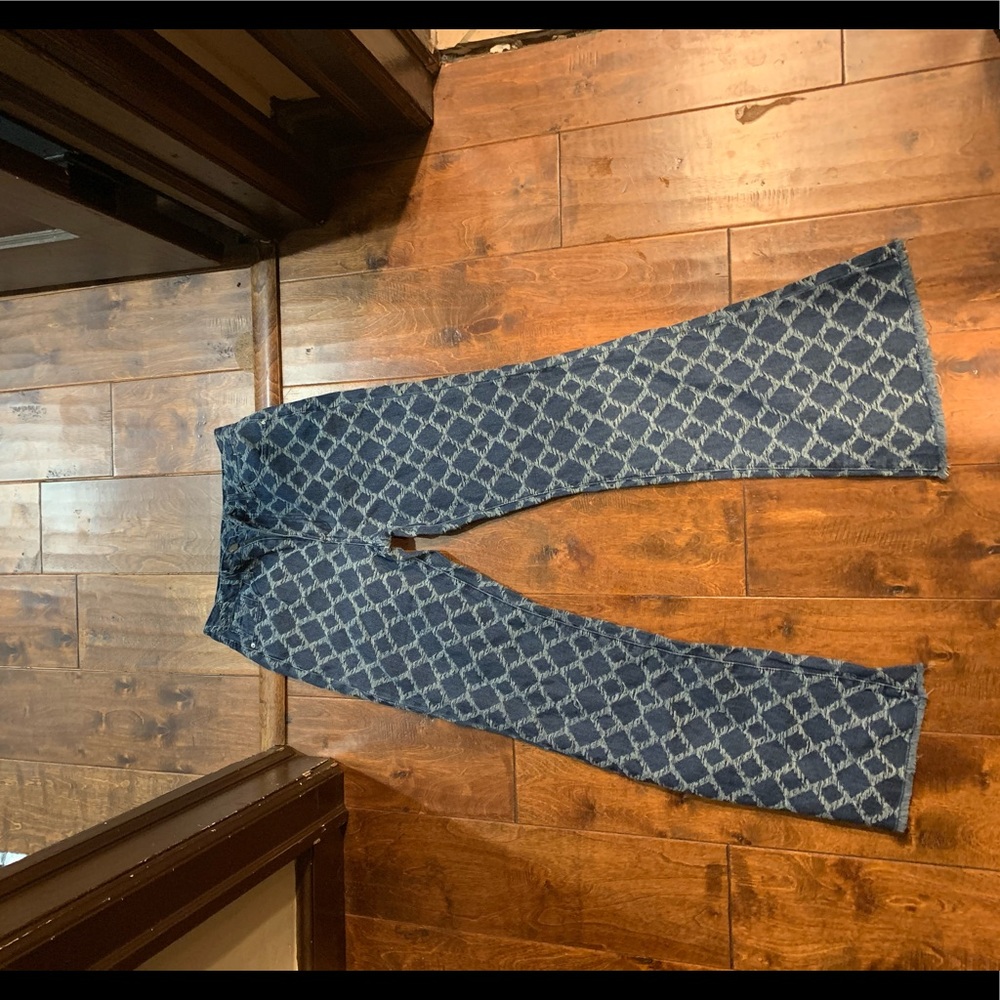 Bell bottom jeans